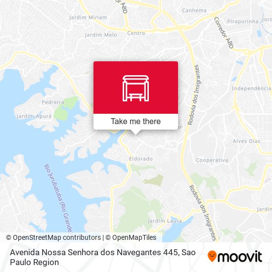 Avenida Nossa Senhora dos Navegantes 445 map