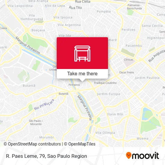 R. Paes Leme, 79 map