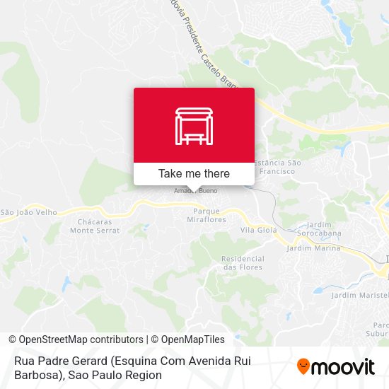 Rua Padre Gerard (Esquina Com Avenida Rui Barbosa) map