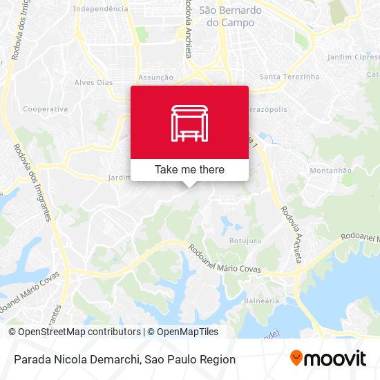 Parada Nicola Demarchi map