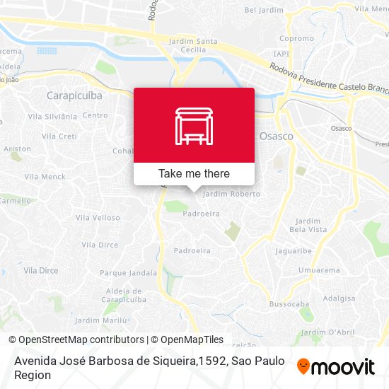 Avenida José Barbosa de Siqueira,1592 map