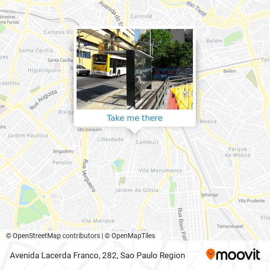 Mapa Avenida Lacerda Franco, 282