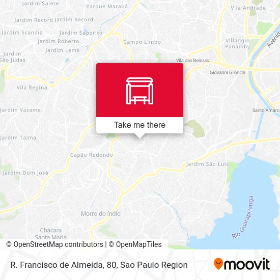 R. Francisco de Almeida, 80 map