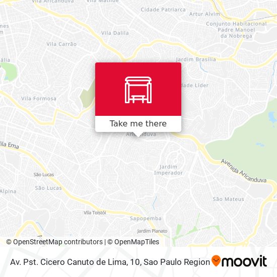 Av. Pst. Cicero Canuto de Lima, 10 map