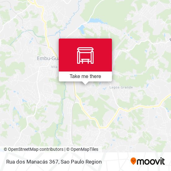 Rua dos Manacás 367 map