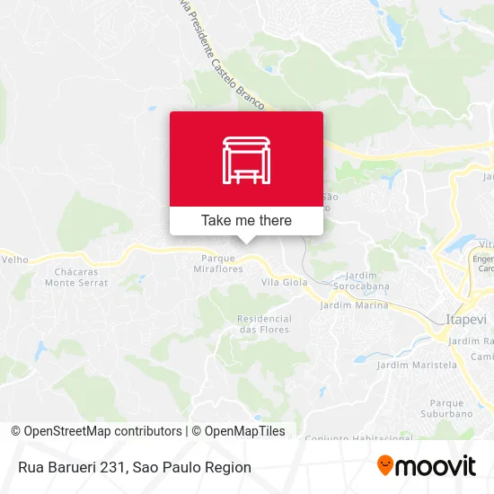 Rua Barueri 231 map