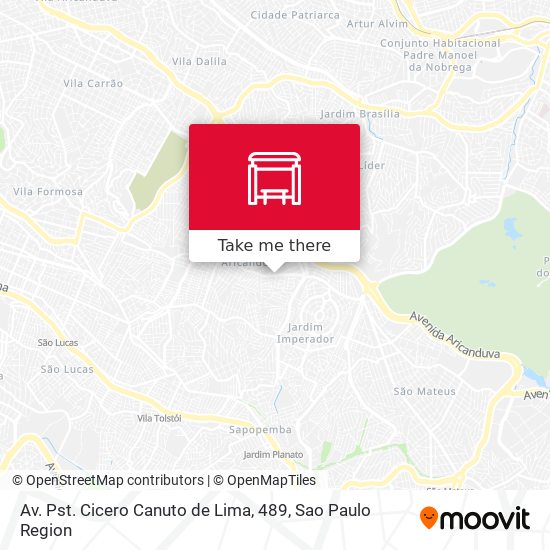 Av. Pst. Cicero Canuto de Lima, 489 map