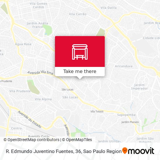 R. Edmundo Juventino Fuentes, 36 map