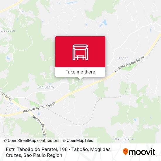 Estr. Taboão do Parateí, 198 - Taboão, Mogi das Cruzes map