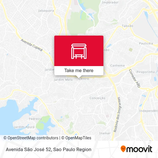 Avenida São José 52 map