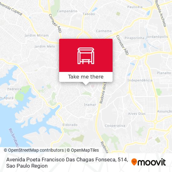 Avenida Poeta Francisco Das Chagas Fonseca, 514 map