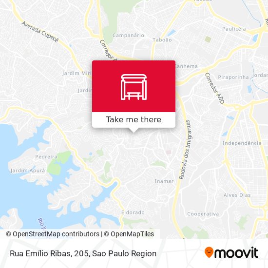 Rua Emílio Ribas, 205 map