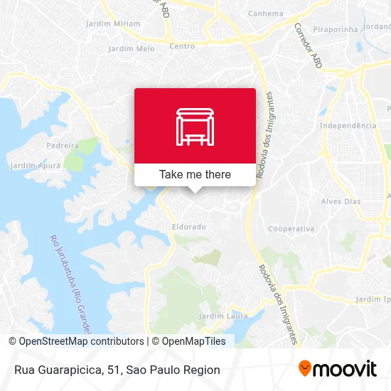 Rua Guarapicica, 51 map