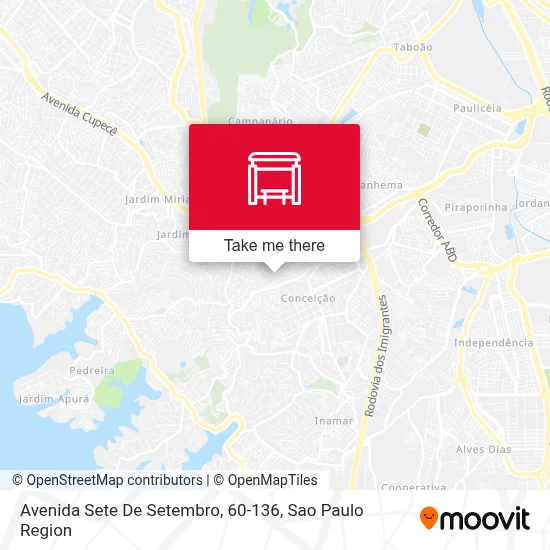 Avenida Sete De Setembro, 60-136 map