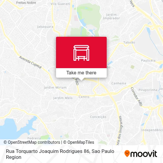 Rua Torquarto Joaquim Rodrigues 86 map