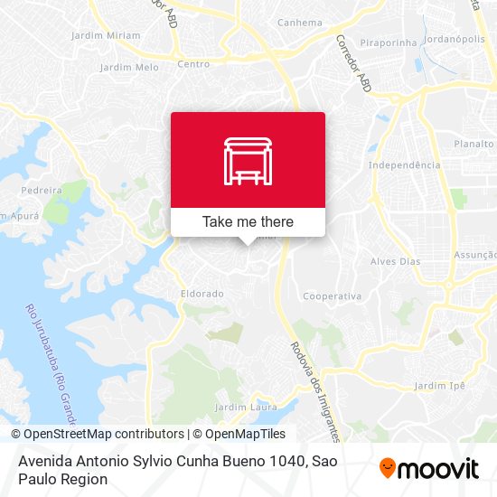 Avenida Antonio Sylvio Cunha Bueno 1040 map