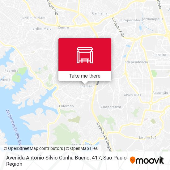 Mapa Avenida Antônio Silvio Cunha Bueno, 417