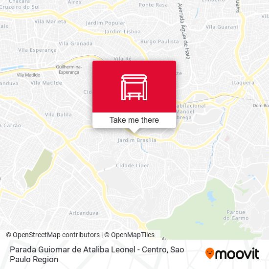 Parada Guiomar de Ataliba Leonel - Centro map