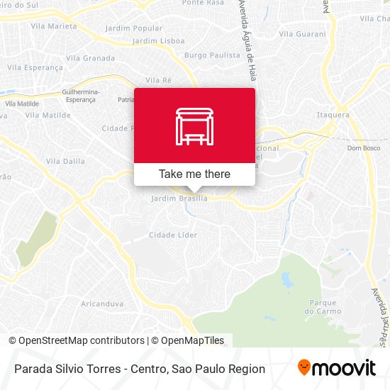 Parada Silvio Torres - Centro map