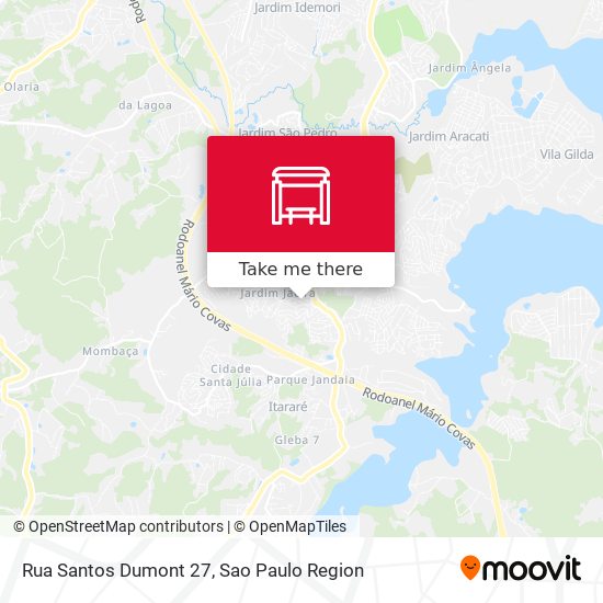 Rua Santos Dumont 27 map