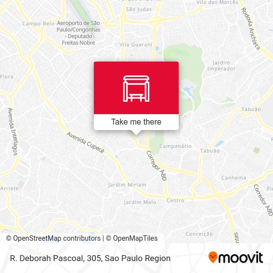 R. Deborah Pascoal, 305 map