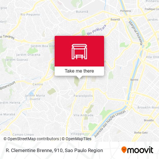 R. Clementine Brenne, 910 map