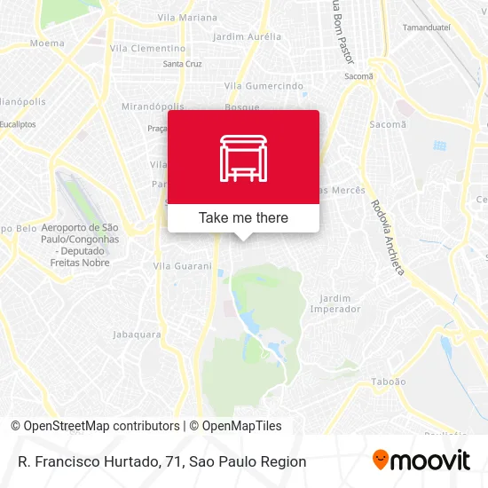 R. Francisco Hurtado, 71 map