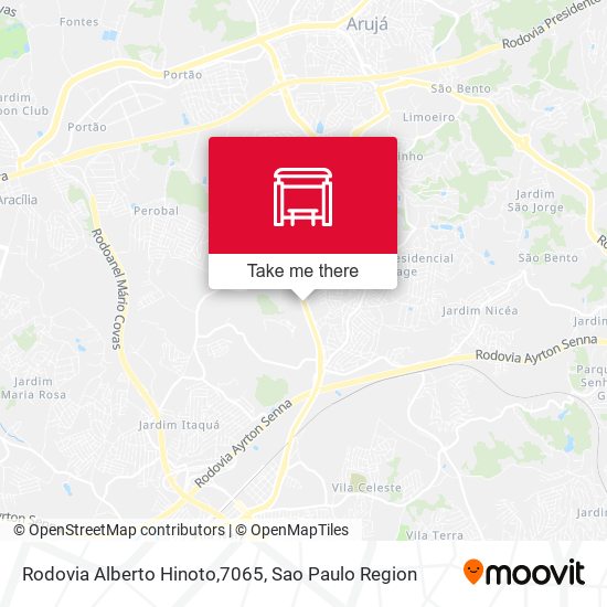 Rodovia Alberto Hinoto,7065 map