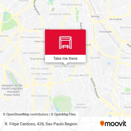 R. Filipe Cardoso, 428 map