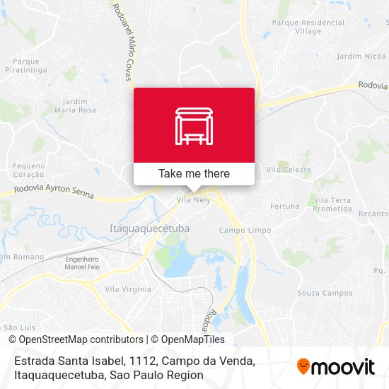 Estrada Santa Isabel, 1112, Campo da Venda, Itaquaquecetuba map