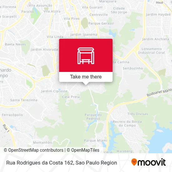 Rua Rodrigues da Costa 162 map