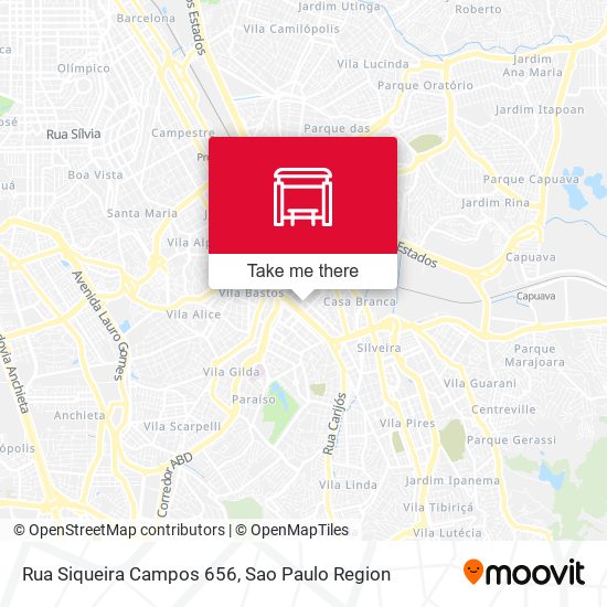 Rua Siqueira Campos 656 map