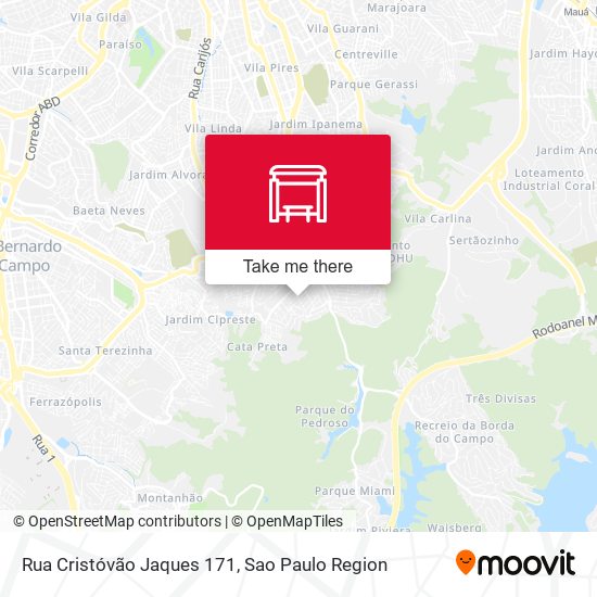Rua Cristóvão Jaques 171 map