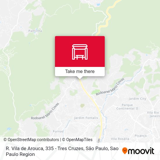 R. Vila de Arouca, 335 - Tres Cruzes, São Paulo map