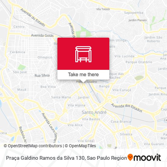 Praça Galdino Ramos da Silva 130 map