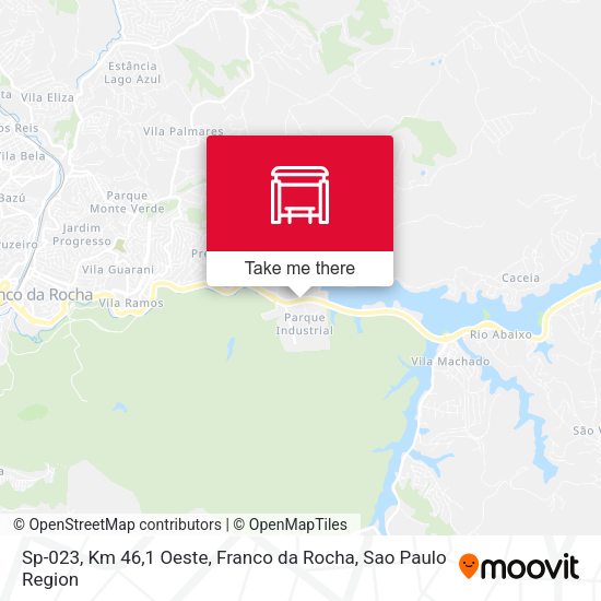 Sp-023, Km 46,1 Oeste, Franco da Rocha map