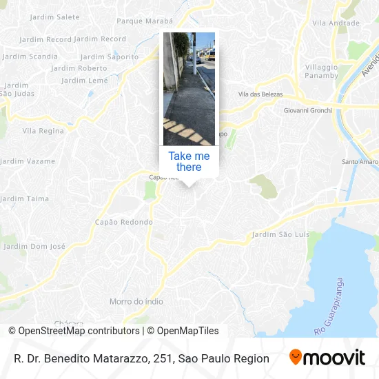 R. Dr. Benedito Matarazzo, 251 map