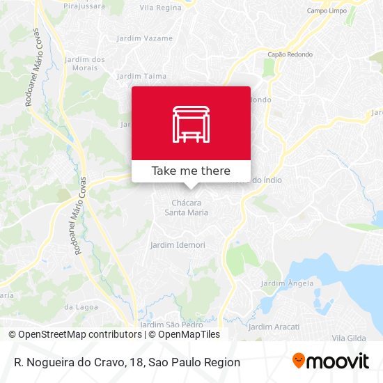 R. Nogueira do Cravo, 18 map