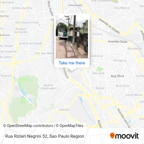 Rua Rizieri Negrini 52 map