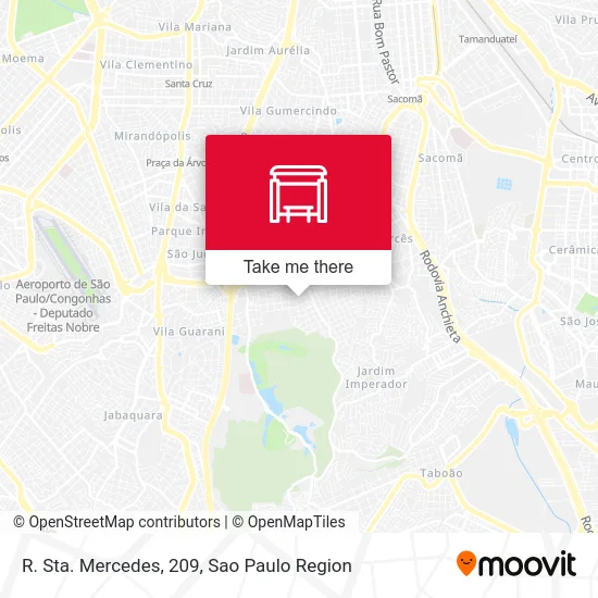 R. Sta. Mercedes, 209 map