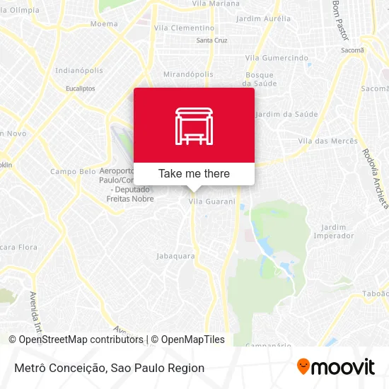 Metrô Conceição map