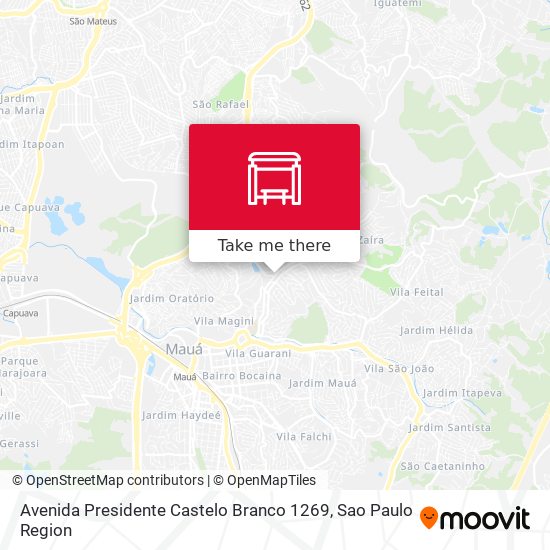 Avenida Presidente Castelo Branco 1269 map