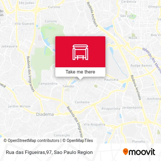 Rua das Figueiras,97 map