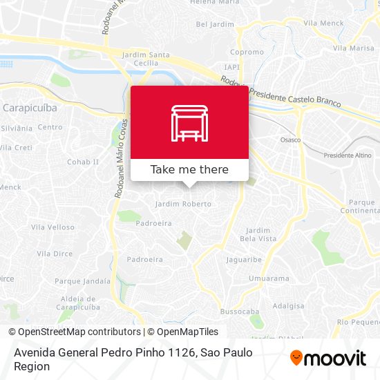Avenida General Pedro Pinho 1126 map