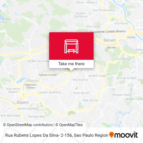 Rua Rubens Lopes Da Silva- 2-156 map