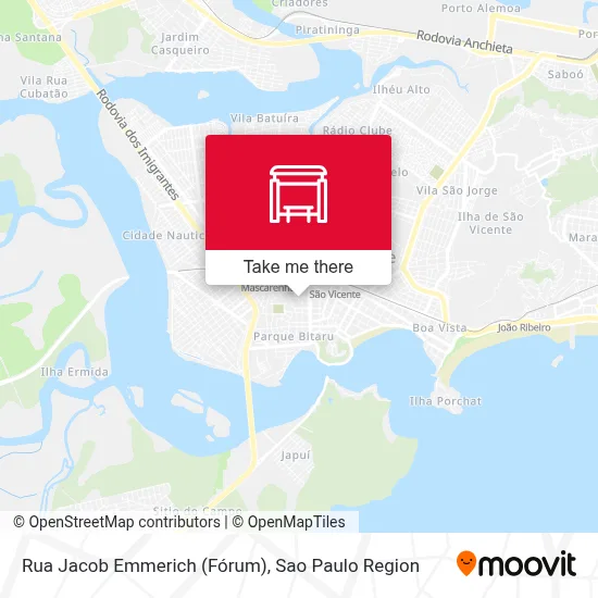 Rua Jacob Emmerich (Fórum) map