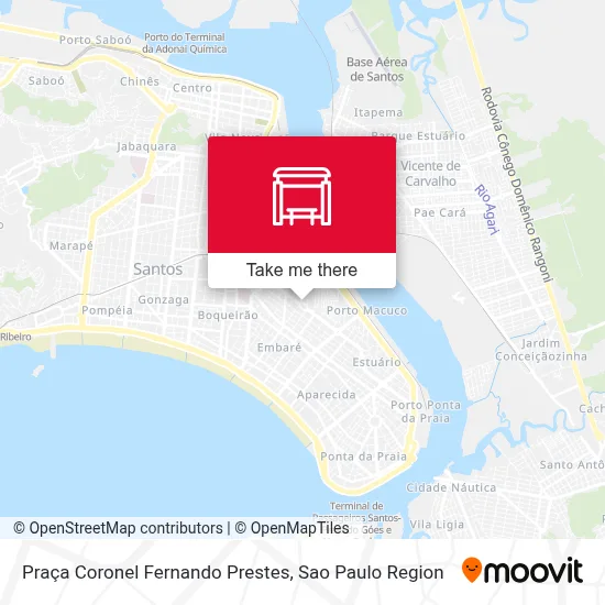 Praça Coronel Fernando Prestes map