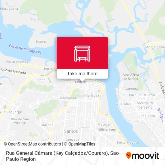 Rua General Câmara (Key Calçados / Couraro) map