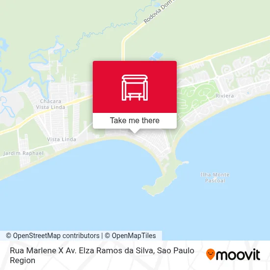 Rua Marlene X Av. Elza Ramos da Silva map