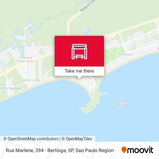 Rua Marlene, 394 - Bertioga, SP map